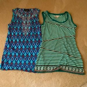 Closet Clean Out! Two Womens Tanks! Size Small